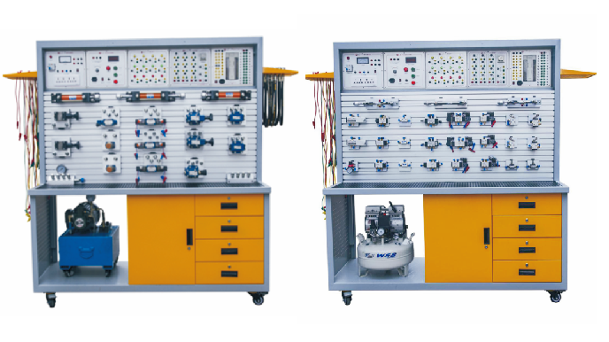 亞龍YL-381B型PLC控制的液壓與氣動綜合實訓裝備
