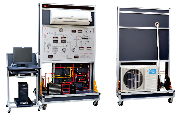 亞龍YL-1555B型變頻熱泵式分體空調制冷系統實訓考核裝置